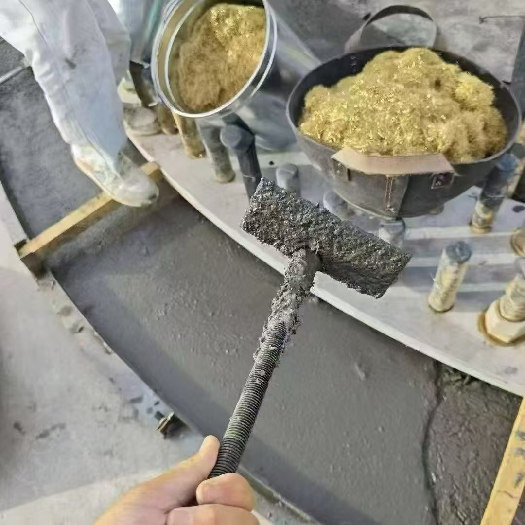武宁C120钢纤维高强无收灌浆料 轧机压缩机汽轮机发电机锻压设备底座灌浆材料